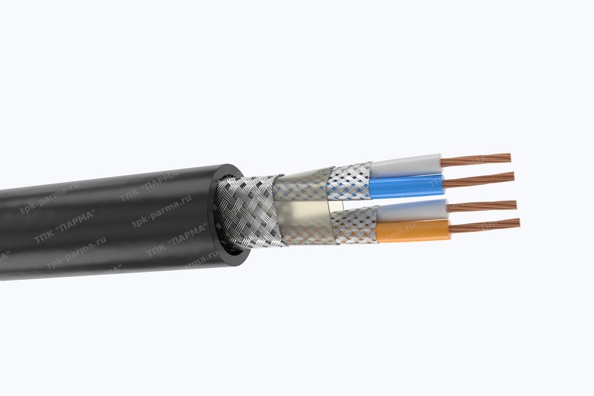 Кабель КУПЭВ-К 2х(2х0,12)э