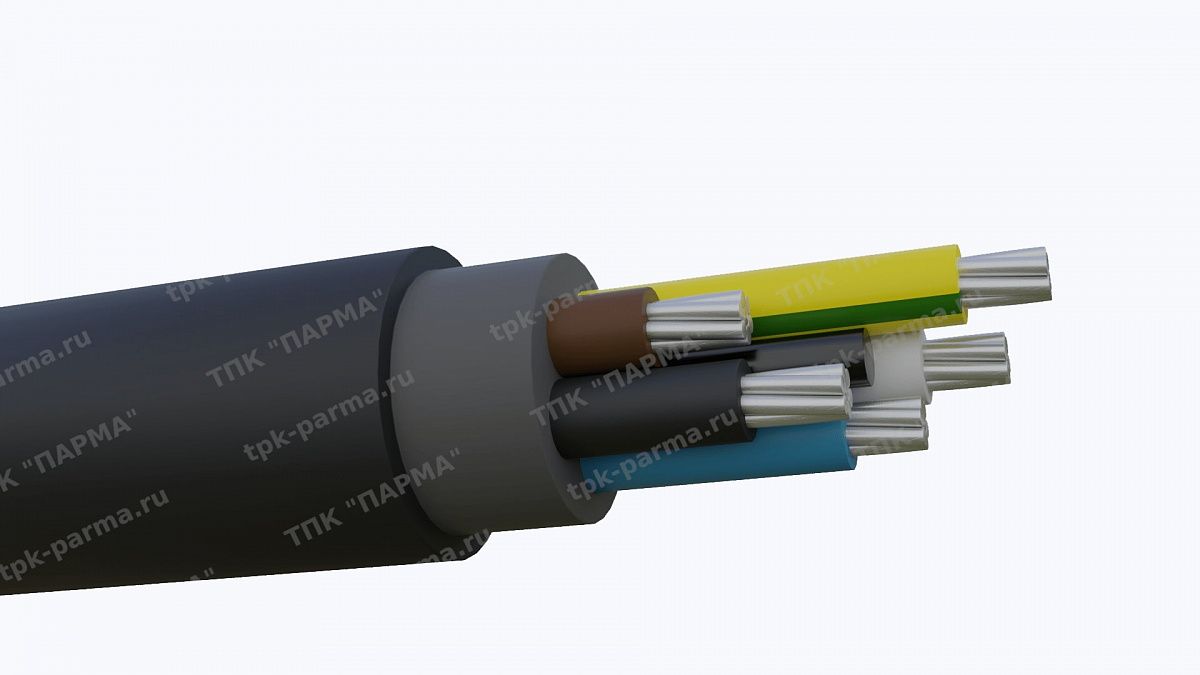 Фотография провода Кабель АВВГнг(A)-LS-ХЛ 5х16