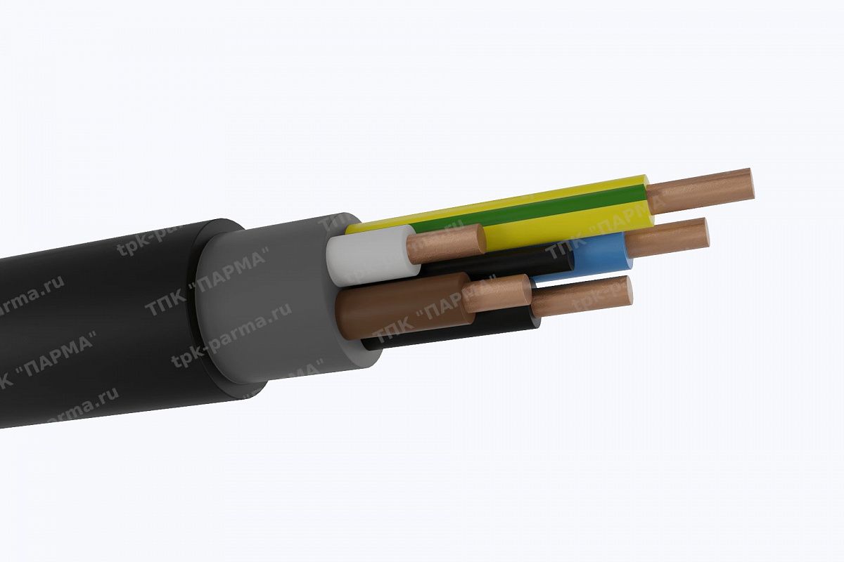 Фотография провода Кабель ВВГнг 5х1,5 - 1кВ