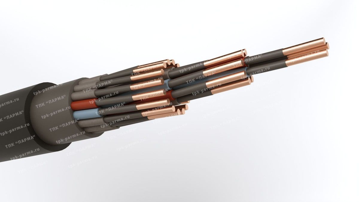 Фотография провода Кабель КВВГнг(A)-FRLS 27х2,5