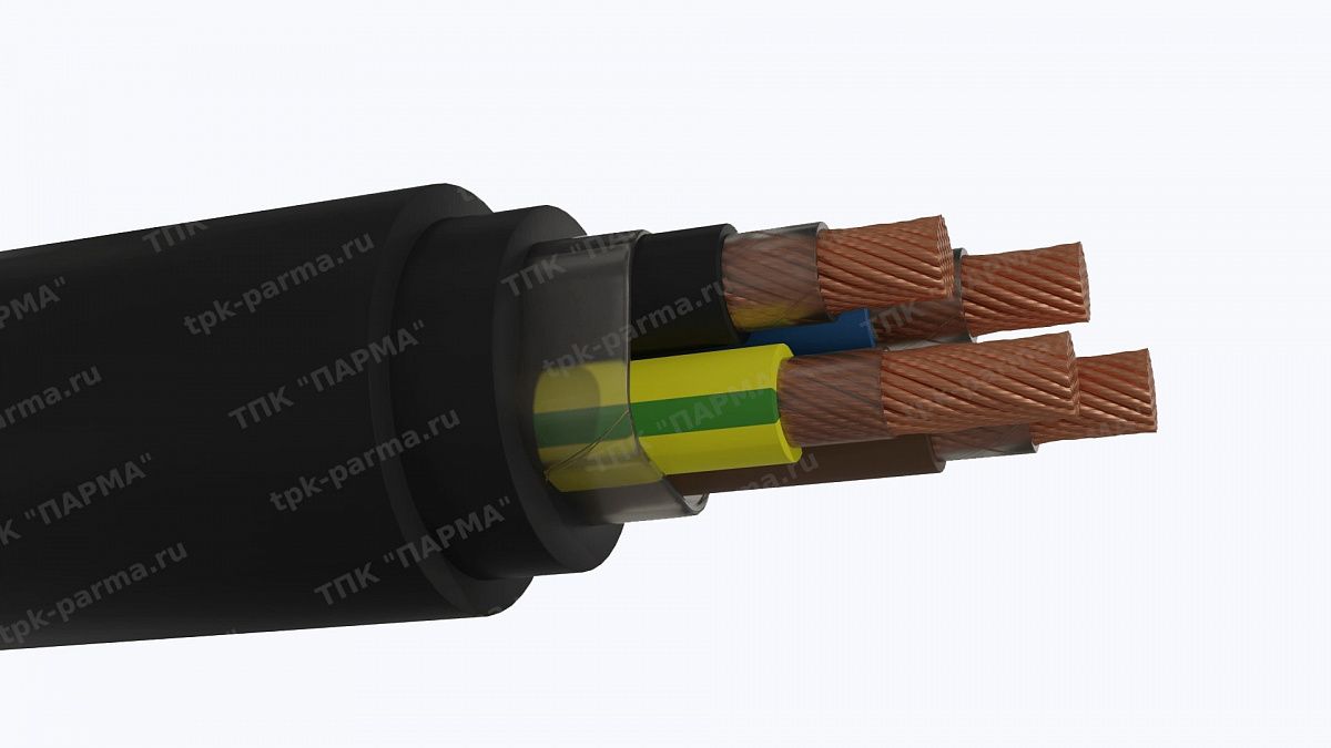 Кабель КПГ 3х25+1х25