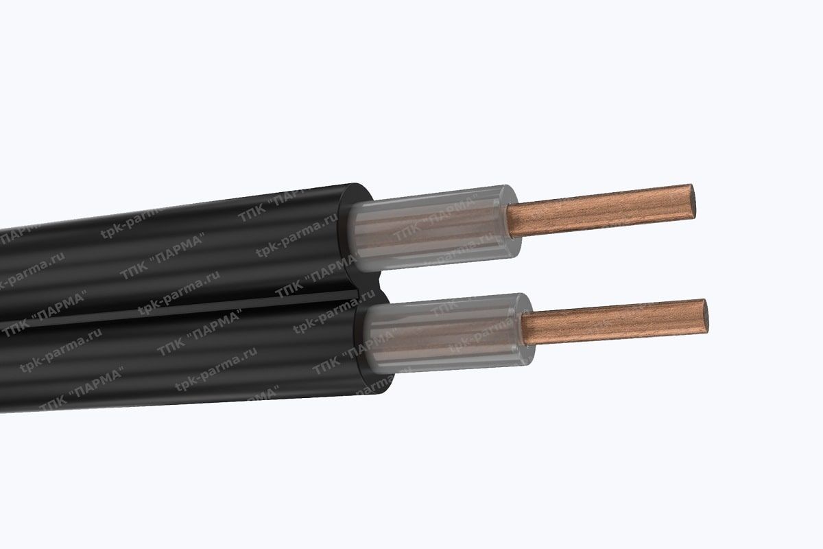 Провод ПРПВМ 2х1,2