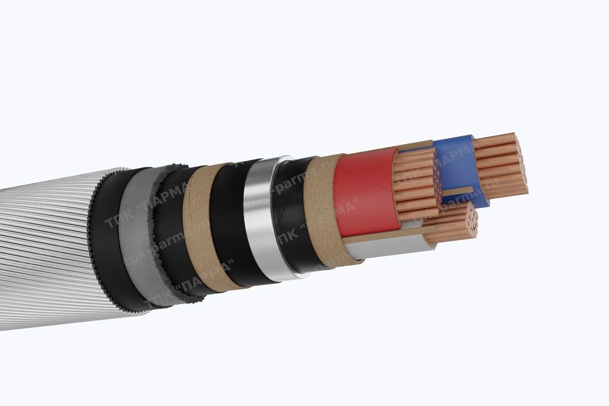 Фотография провода Кабель СПГ 3х35 - 1кВ