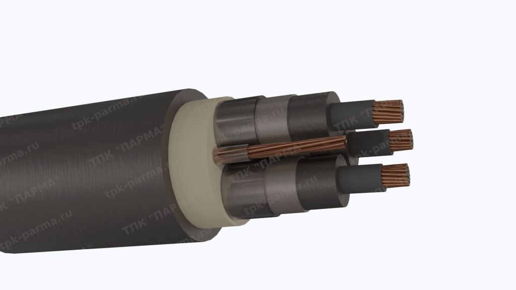 Фотография провода Кабель КГЭ 3х50+1х16 - 6кВ