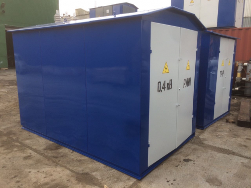 Подстанция КТПН-П-В/К 630/10/0,4 с 1-РВЗ + 2-ВНА проходная