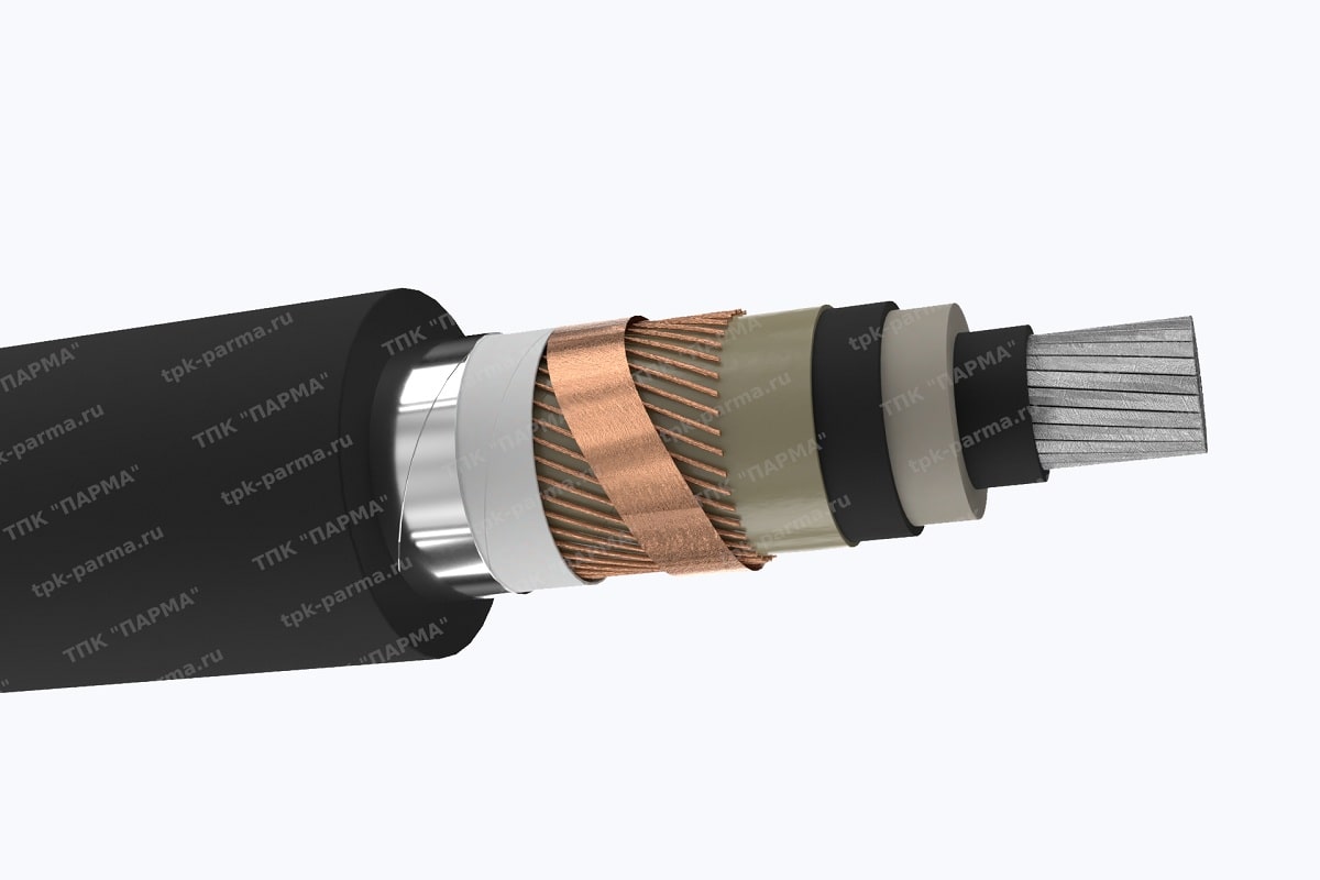 Кабель АПвПу2г 1х185/70 - 15кВ