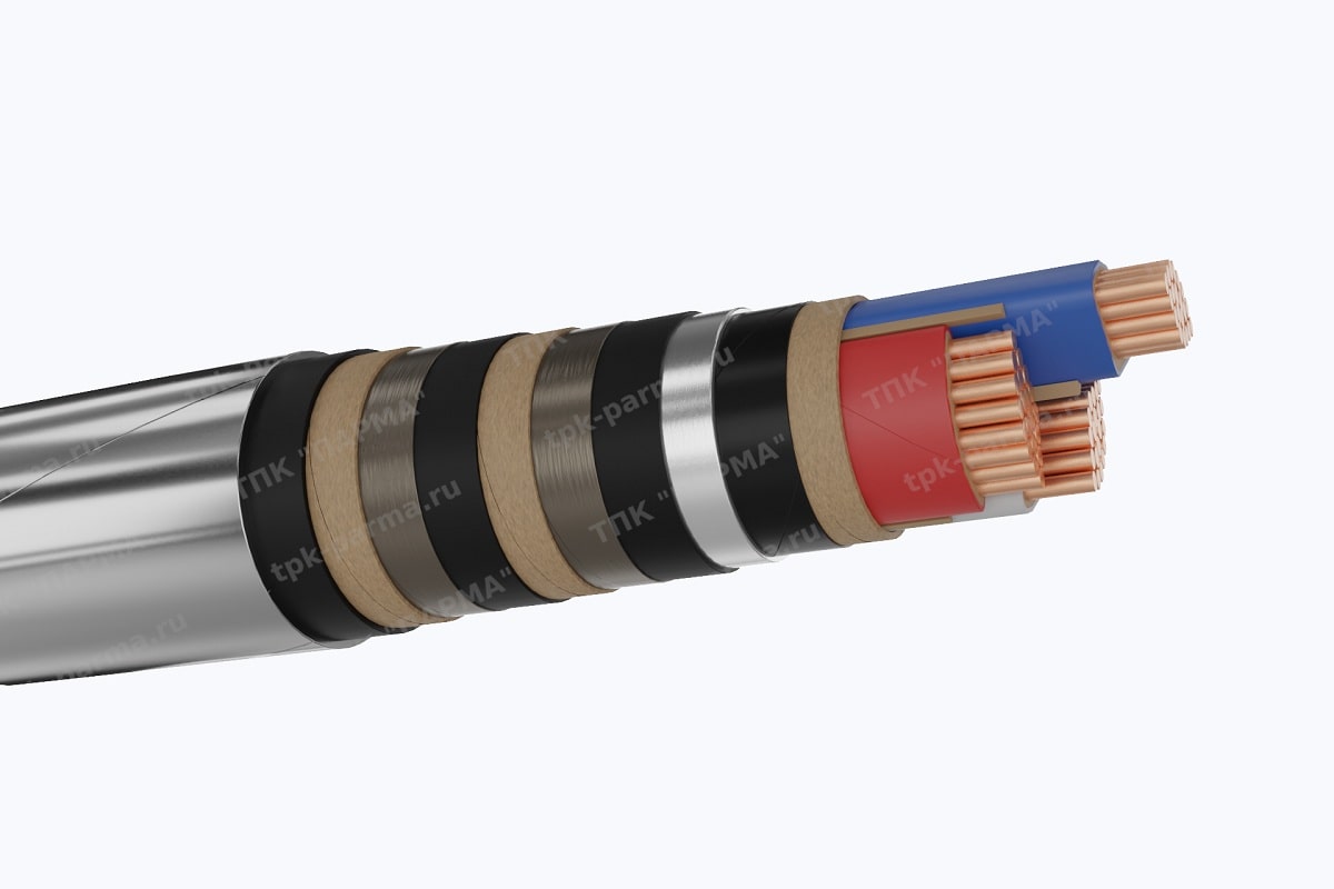 Кабель СБ2лГ 3х25 - 10кВ