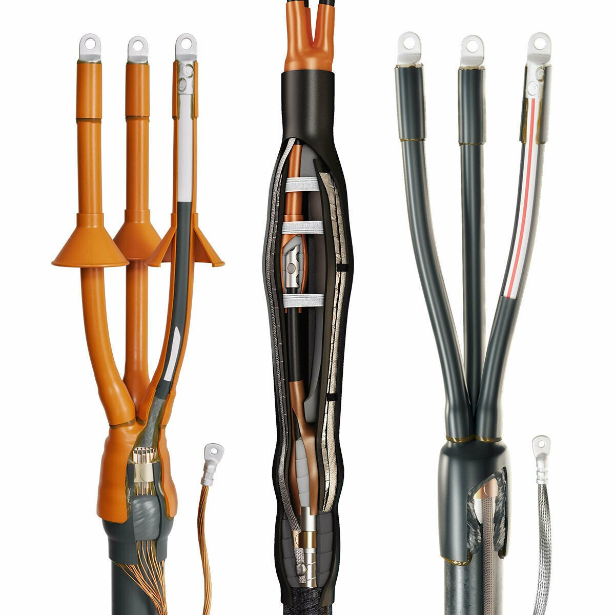Муфта кабельная 3ПСтт-1-70/120 М
