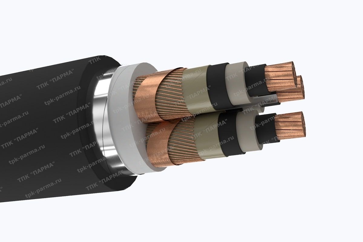 Кабель ПвБВнг(B)-LS 3х300/35 - 20кВ